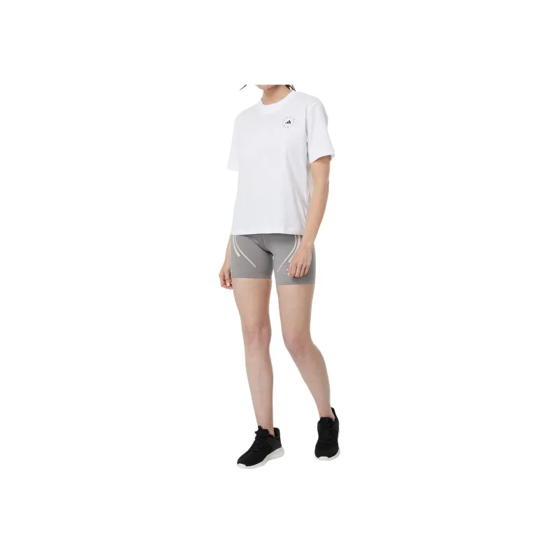 Adidas By Stella McCartney Logo print Short sleeved T shirt-6