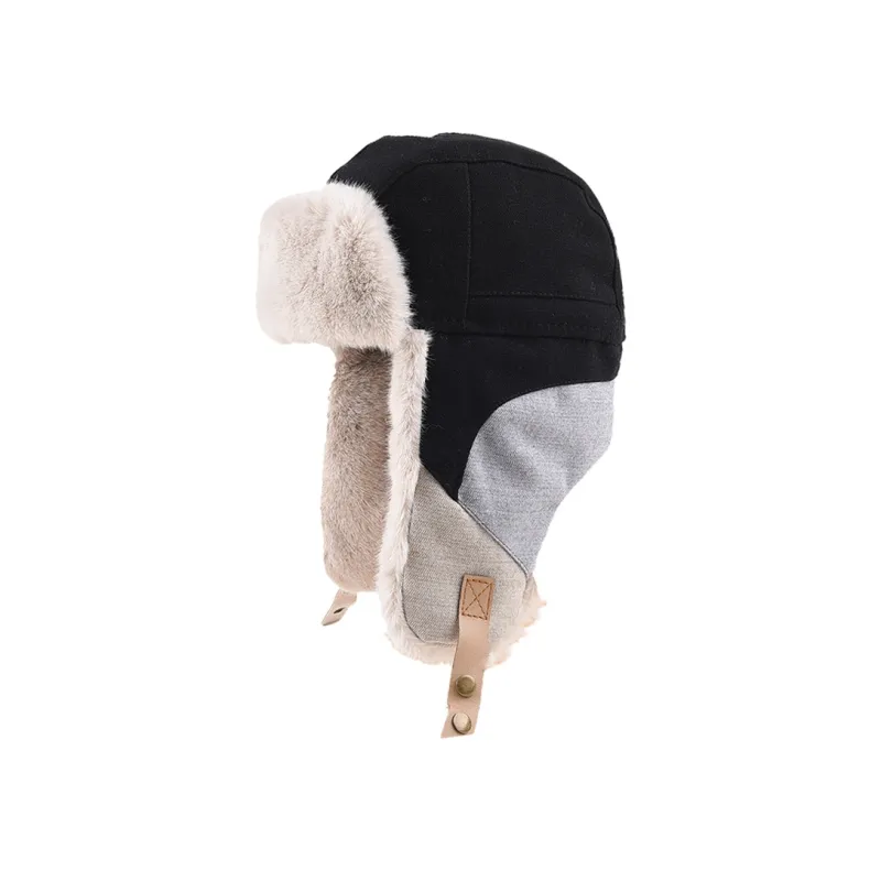 AAJF Cotton polyester Blend Trapper Hats Unisex-0
