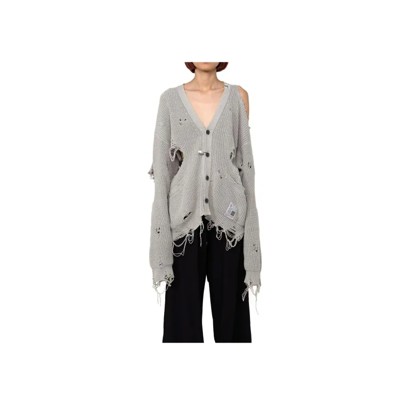 Maison Mihara Yasuhiro SS24 Knitwear Women's Gray-2