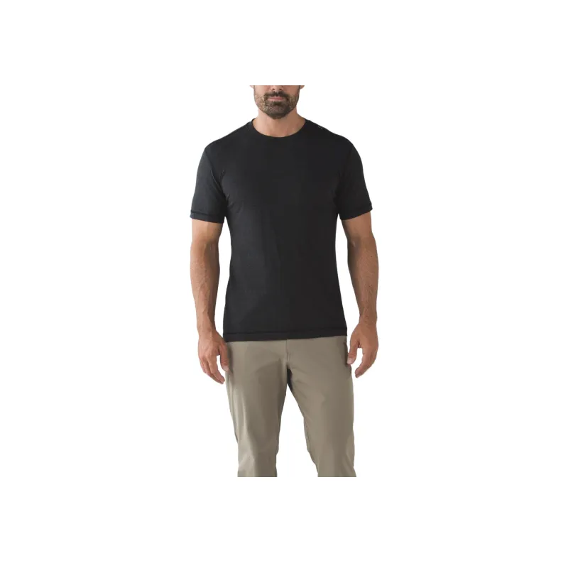 Lululemon 5 Year Basic T-Shirt Men's Black Gray-3