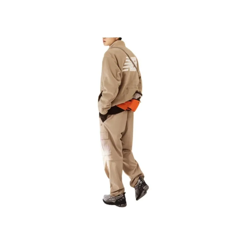 New Balance Jackets Men Khaki-3