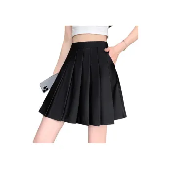 Cotton Gene Pleated Skirt Women's