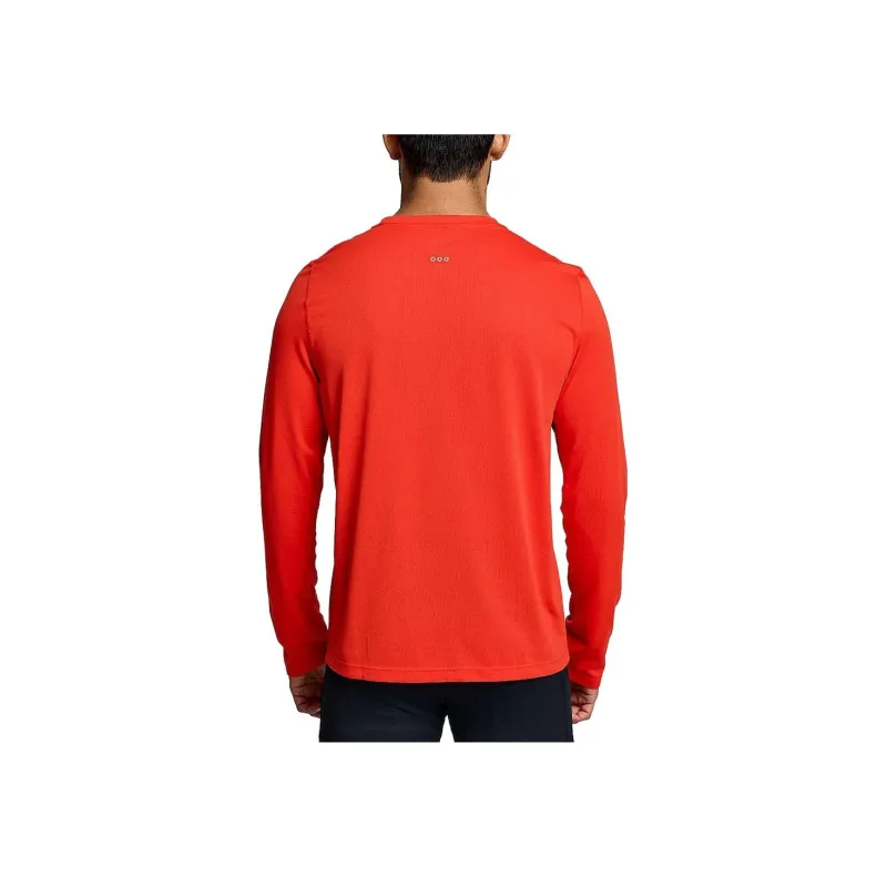 Saucony Stopwatch T-Shirts Men Red-1