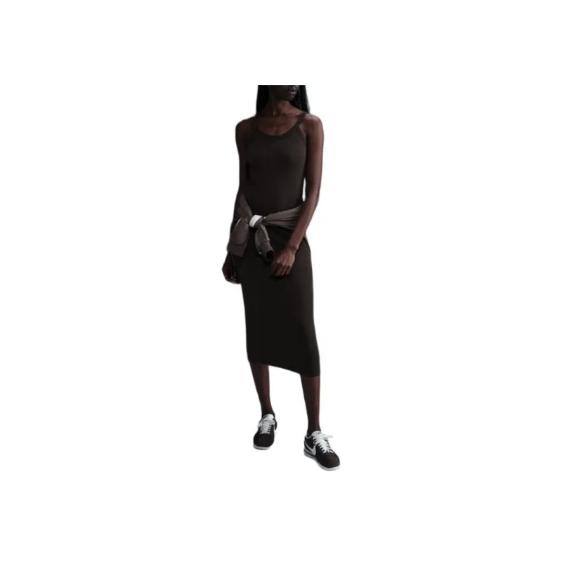 Nike Sportswear Chill Knit Women's Tight Mini Rib Tank Dress-0