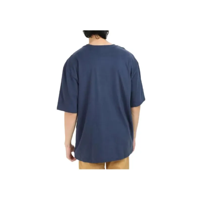 Vans Just Smile T Shirt Dark Blue Unisex-5