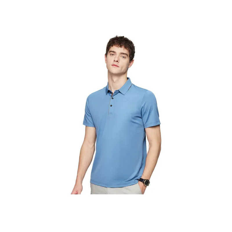 Red bean Polo Shirts Men-0