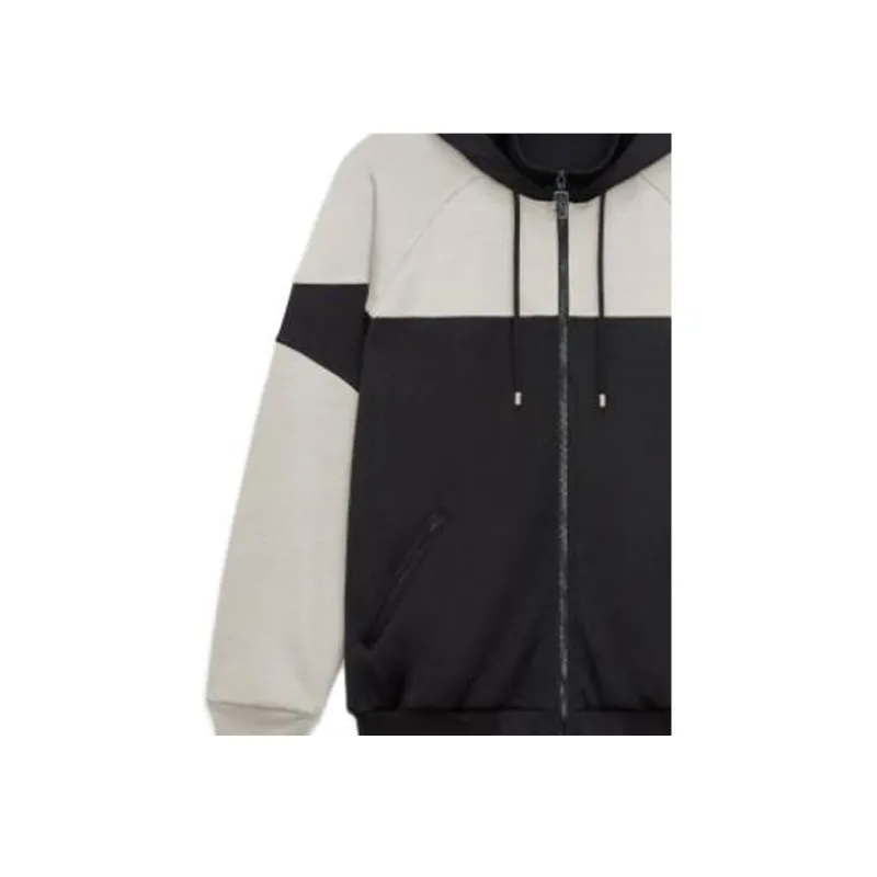 SAINT LAURENT Panelled Hooded Jacket-5