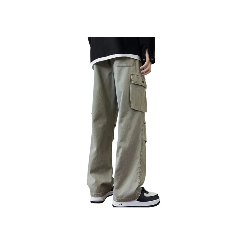 DBD WH Cargo Pants Unisex Brown-9