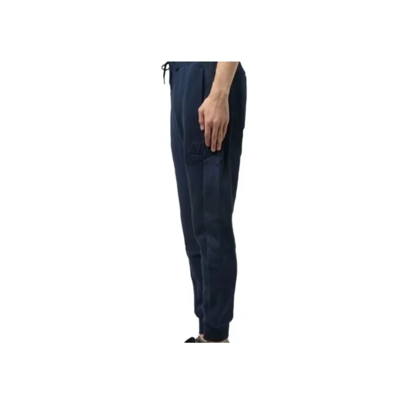 Nike Knitted Sweatpants Men Marine Blue-3