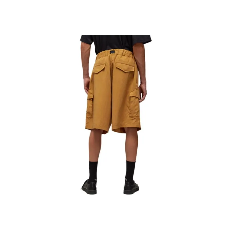 Y 3 Casual Shorts Men's Light Umber-2