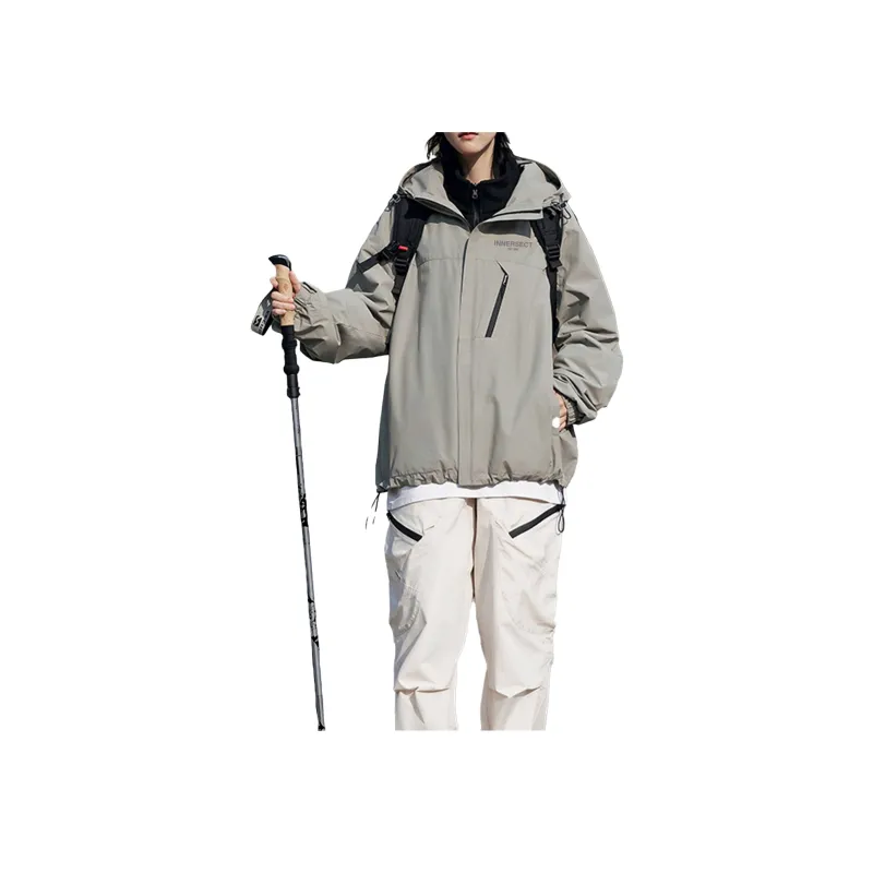 INNERSECT 24FW Waterproof, Windproof, Thermal, Water Repellent, Rainproof Fall Winter Windbreaker Jacket Unisex-10
