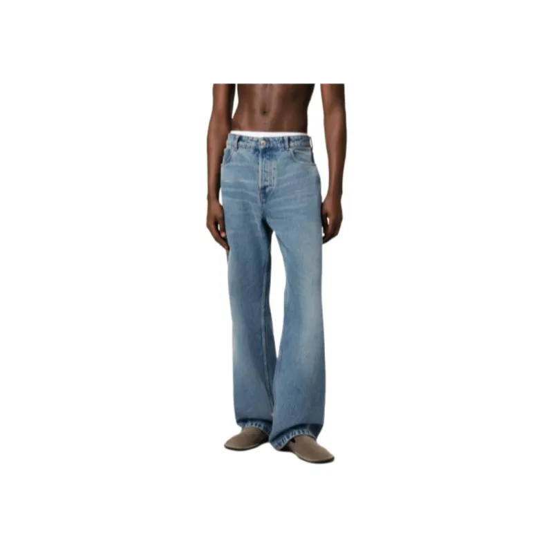 Ami Large Fit Jeans-1