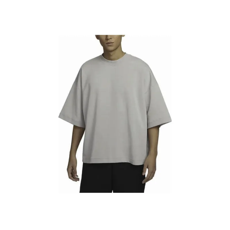 Nike Sportswear Tech Fleece T Shirt Men's Light Iron Ore Gray-2