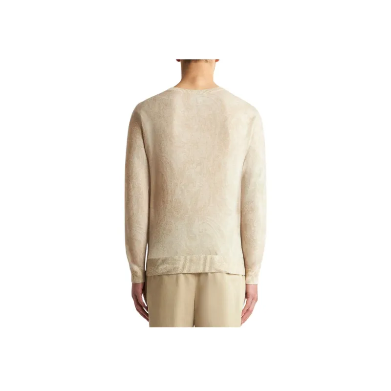 ETRO Paisley Printed Crewneck Jumper-3