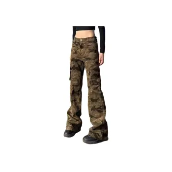 EYEUNDERSTAND Jeans Unisex Camouflage