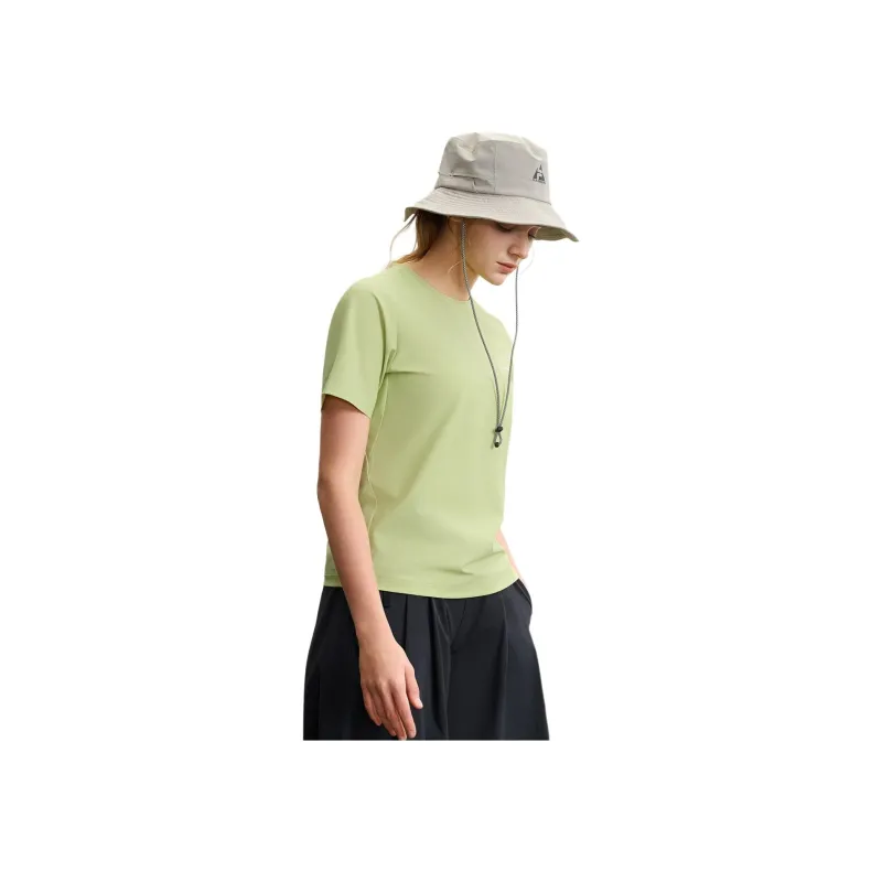 FILA EXPLORER T Shirt Women's First Bud Green L G-3