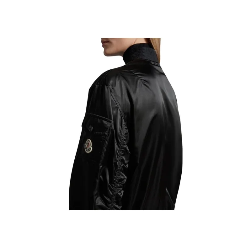 Moncler SS23 Jackets Coats Women's Black-4