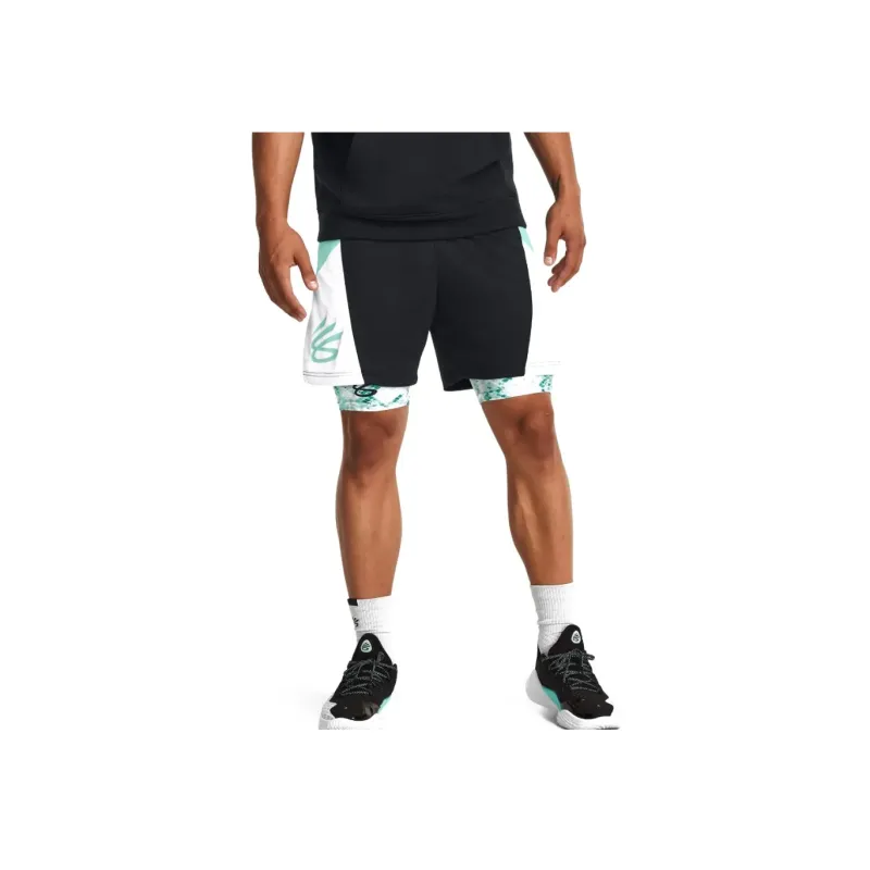 Under Armour Curry Splash Curry Splash Sports Shorts Men's Black-2