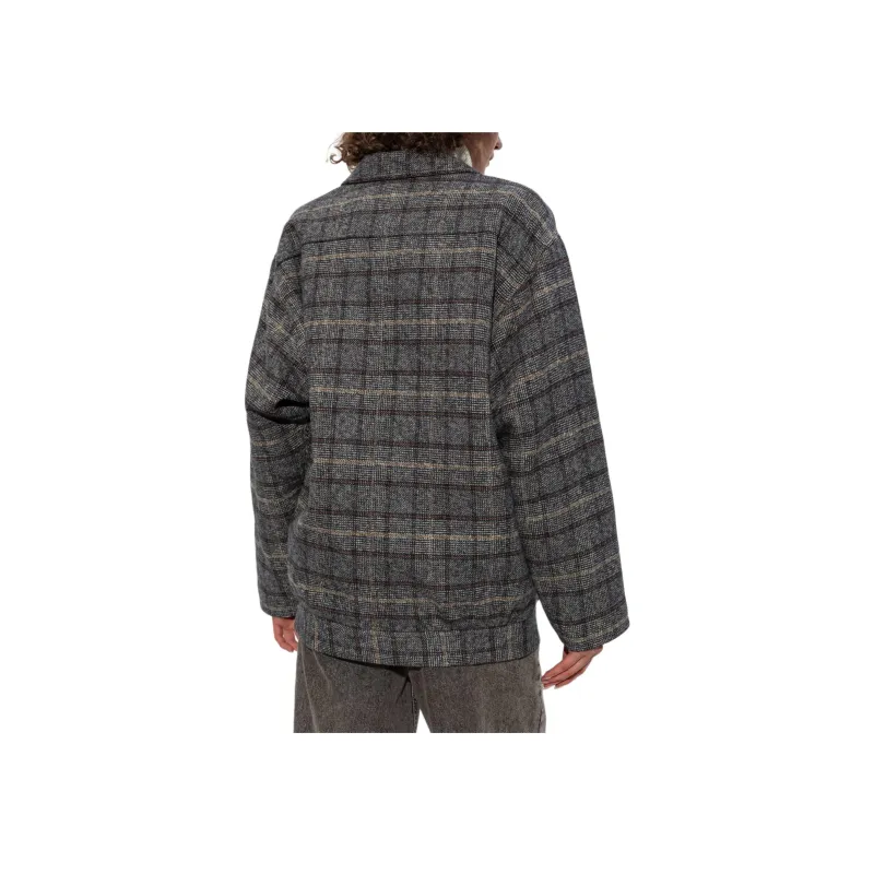 R13 Plaid check Double breasted Blazer-1