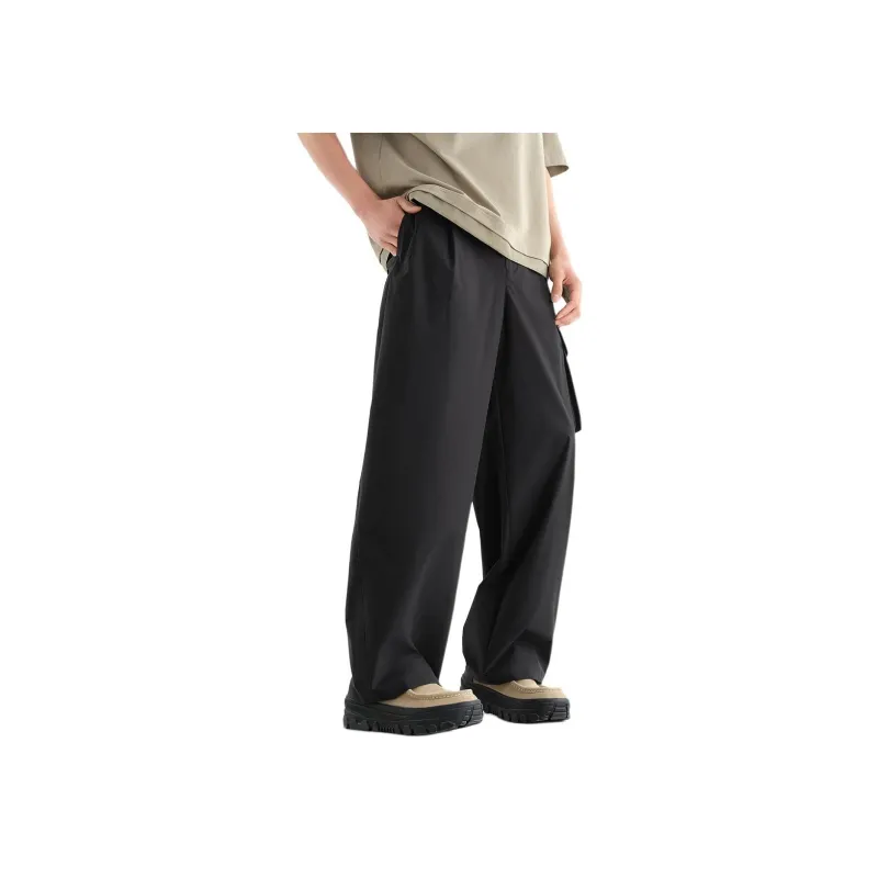 PEACEBIRD MEN Casual Pants Men's Black, Batch 1-2