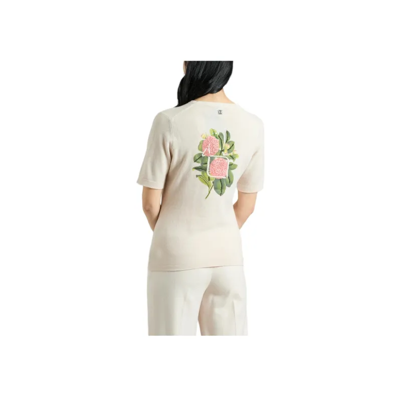 COLOMBO Cashmere Sweater Women's Beige-1