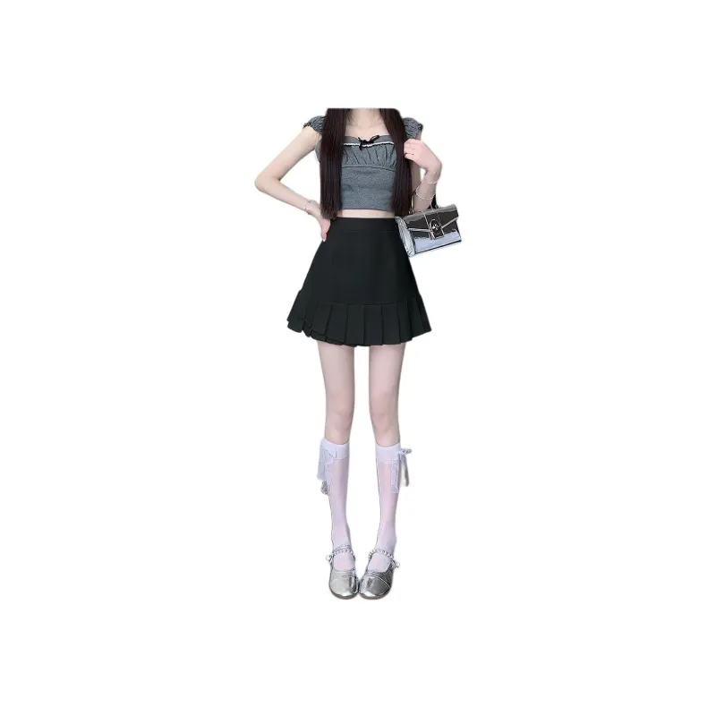 Flowers In Water Casual Short Skirts Women's-2