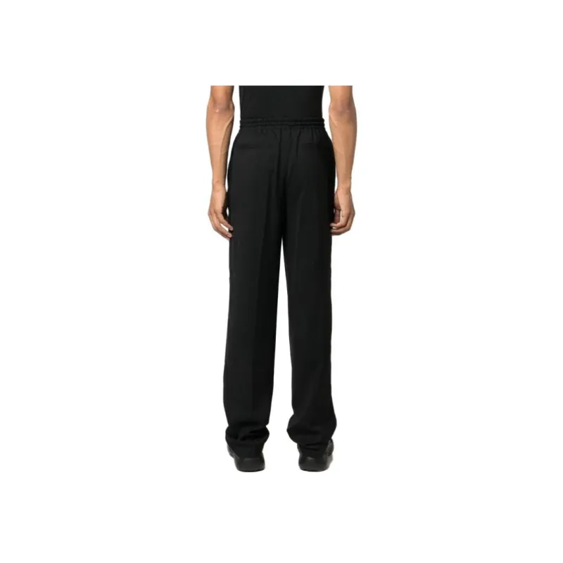 VERSACE Drawstring fastening Cotton Track Pants-2