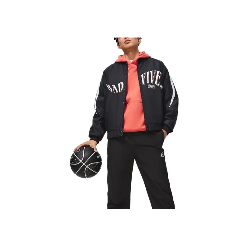 LiNing BadFive Baseball Jacket Men's Black-1