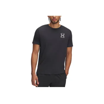 Under Armour SS25 T Shirt Men's Anthracite/White Quartz