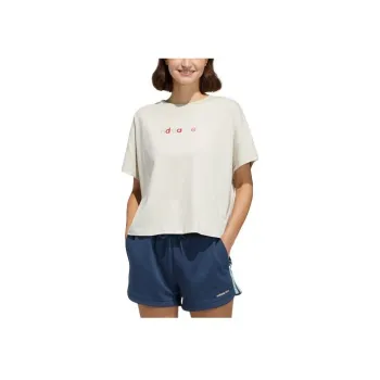 Adidas Neo T Shirt Women's Bauxite Brown