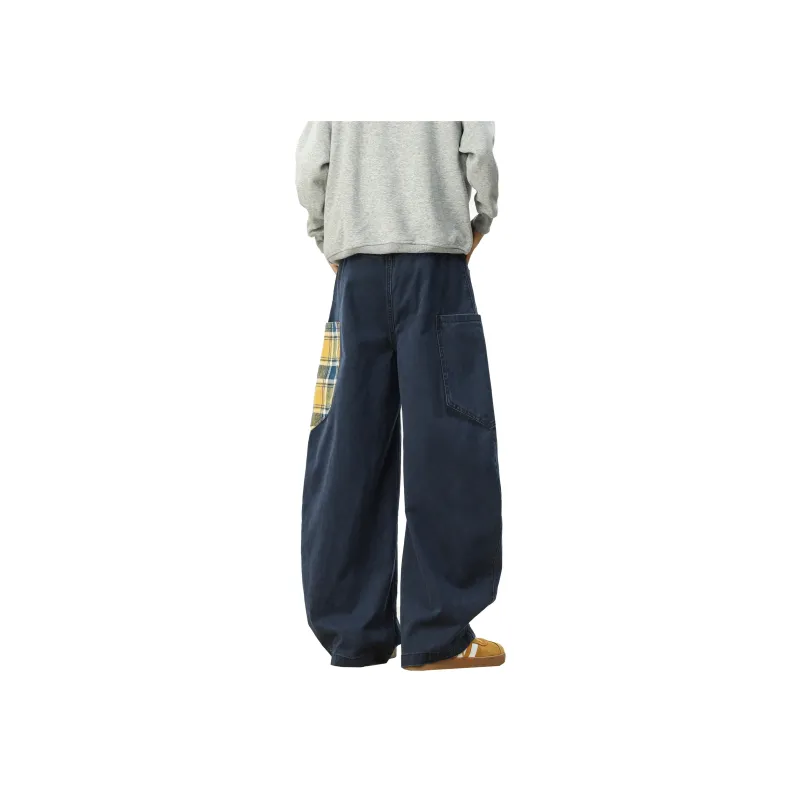 HOKLV Jeans Unisex-5