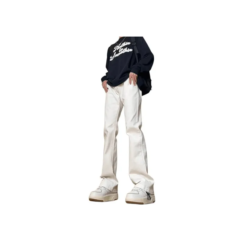 SUNSETMONENT Jeans Unisex Black Gray Color-28
