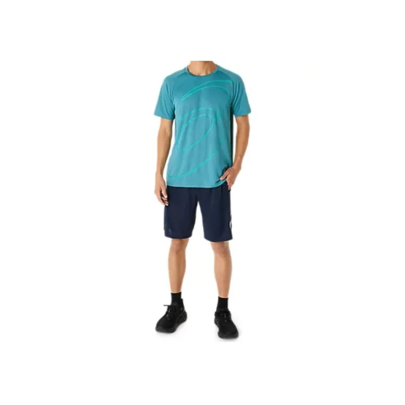 Asics SPIRAL Sports Shorts Men's Midnight Blue-3