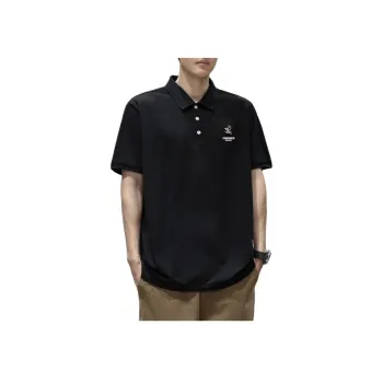 SIL VITIN Polo Shirts Unisex Black