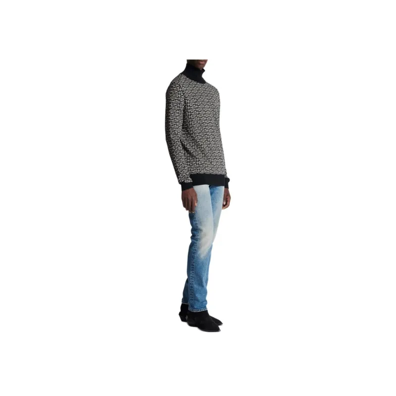 BALMAIN Sweaters Men Black-3