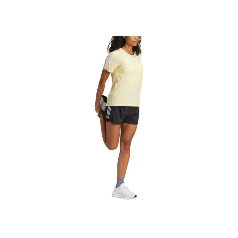 Adidas Regular T Shirt Women's Yellow-3
