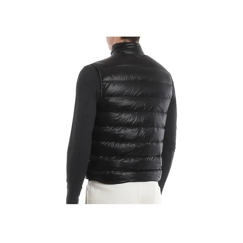 Moncler Gui Logo patch Puffer Gilet-5