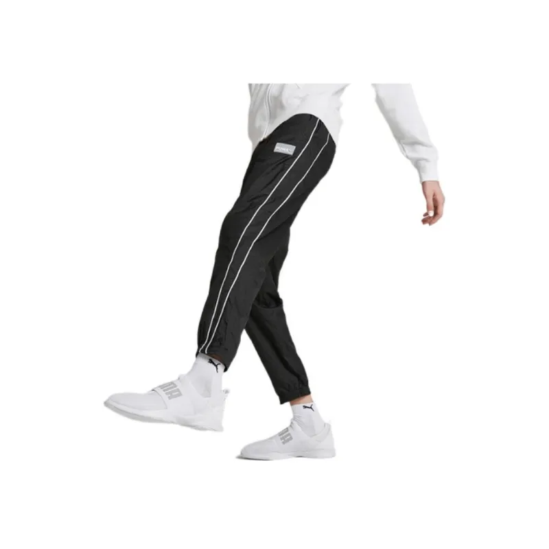 PUMA ACTIVE Knitted Sweatpants Men's Black-2