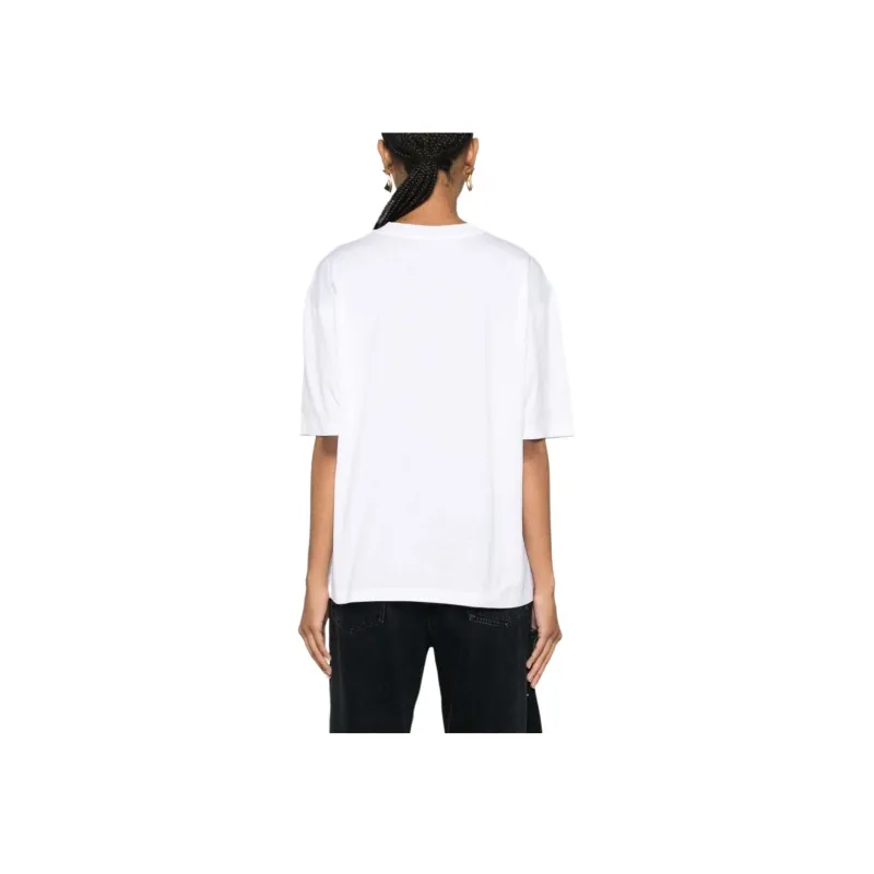 MARNI Logo Embossed Crewneck T Shirt-2