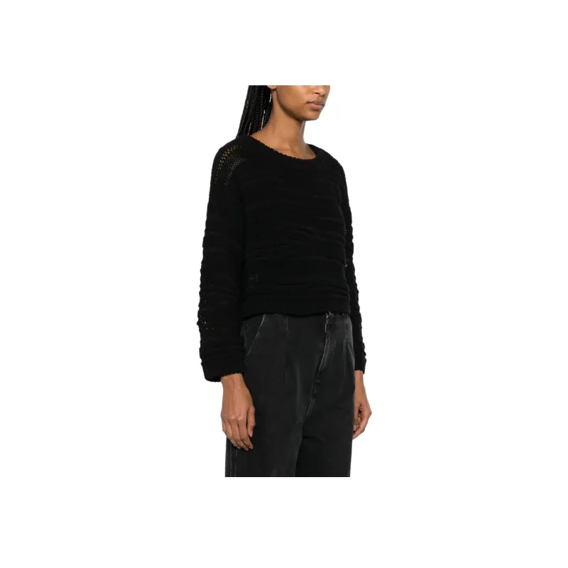 PINKO Boat neck Open knit Jumper-4