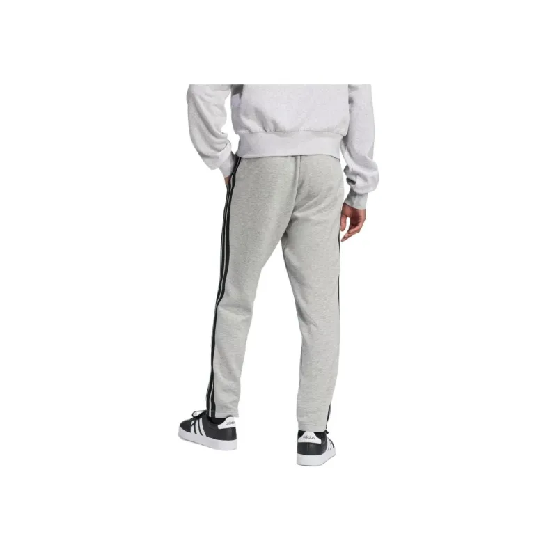 Adidas Free Shipping With AdiClub Essentials 3 Stripes Open Hem Fleece Pants-2