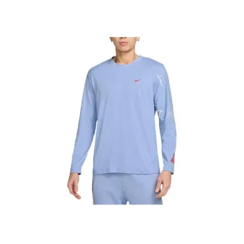 Nike Clothing T Shirts Men Blue