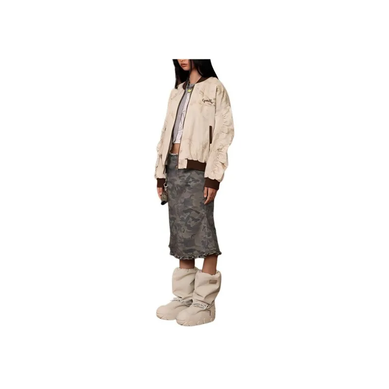 GOOD BAI GOODEES Series Jackets Unisex Sand-4