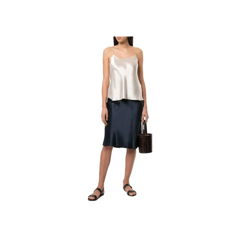 VINCE Tank Tops Women's White-1