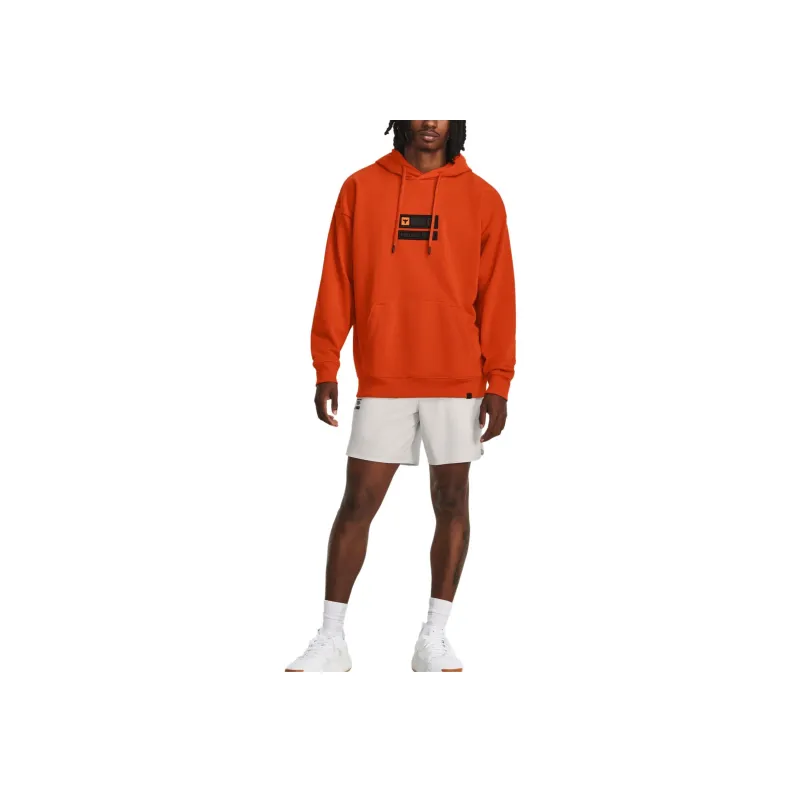 Under Armour Project Sweatshirts Men Orange-2