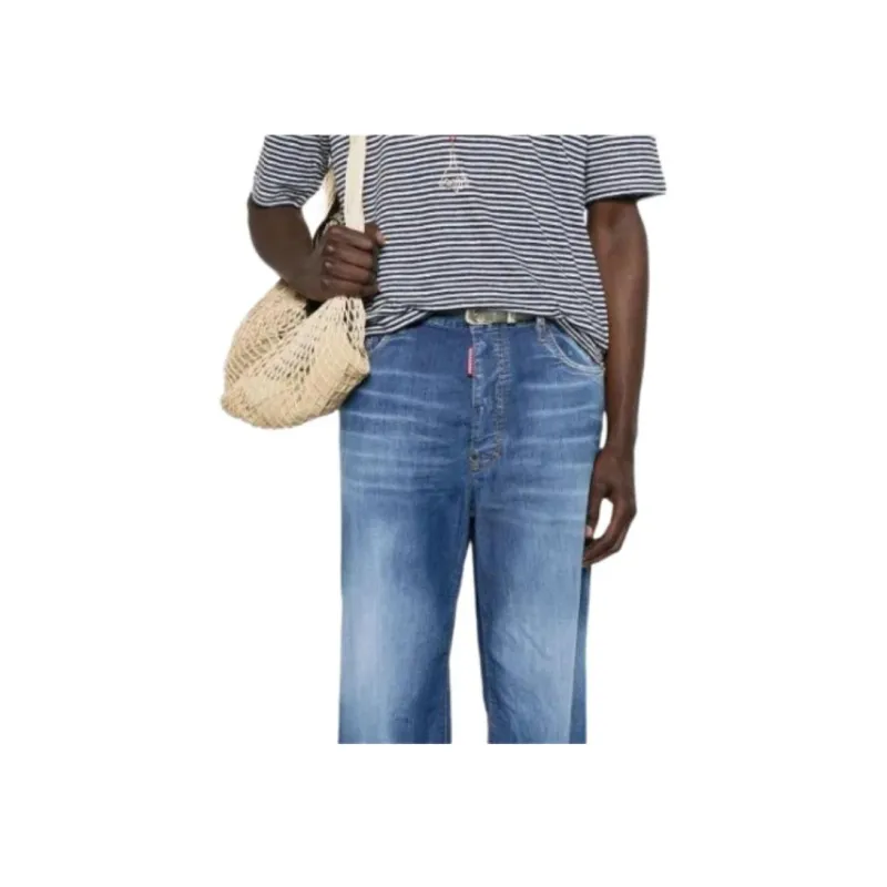 DSQUARED2 Linen Polo Shirt-4