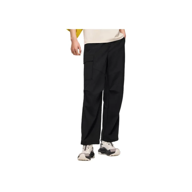 Anta Variety Training Collection Casual Pants Men's Basic Black-2