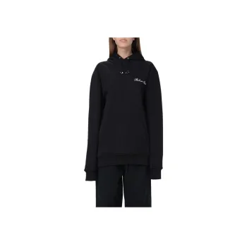 BALMAIN Logo Detailed Drawstring Hoodie