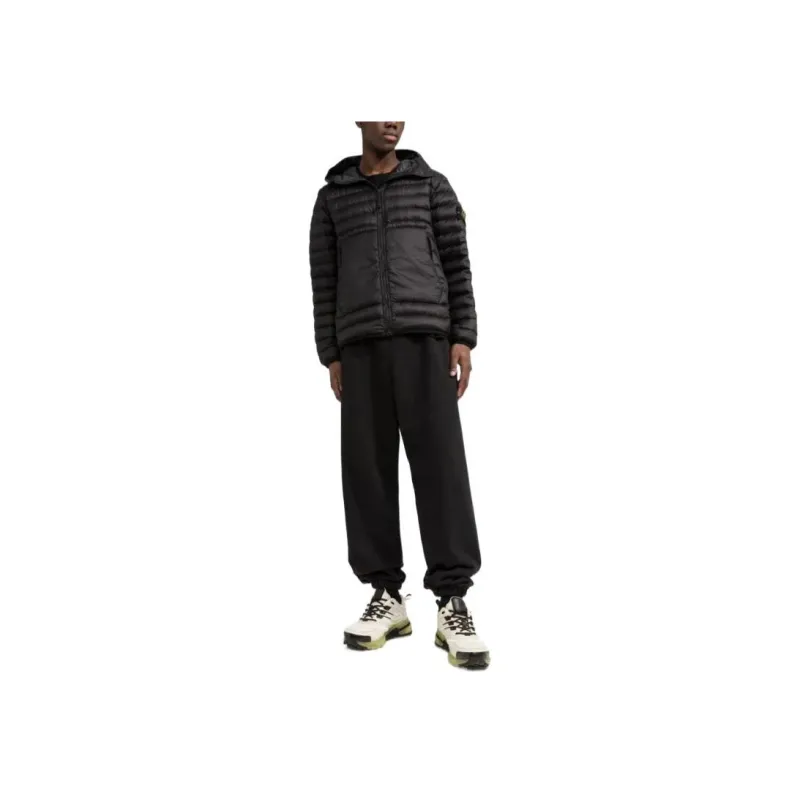 STONE ISLAND Down Jacket Men's Black-1