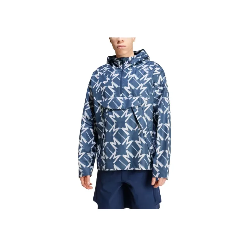 Adidas Free Shipping With AdiClub Manchester United Seasonal Half Zip Windbreaker-1